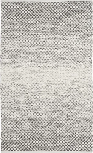 Vista 33 de SAFAVIEH Montauk Collection - Alfombra decorativa de 2 pies 3 pulgadas x 5 pies, color beige y marfil, algodón hecho a mano, ideal para zonas
