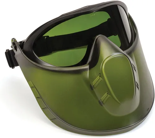 Vista 2 de Pyramex Capstone Shield Safety Goggles Face Shield