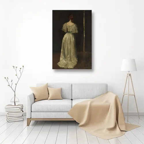 Vista 4 de LEIZHAN William Merritt Chase - Lienzo de señora del siglo XVII, pintura de fama mundial, oficina, sala de estar, arte de pared, pintura decorativa