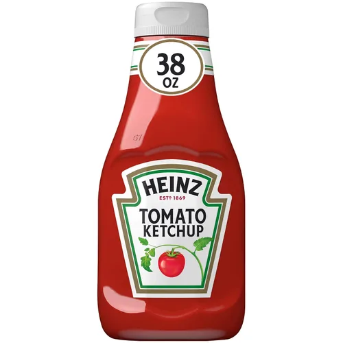 Vista 43 de Heinz Ketchup de tomate mezclado con chipotle, botella exprimible de 14 onzas