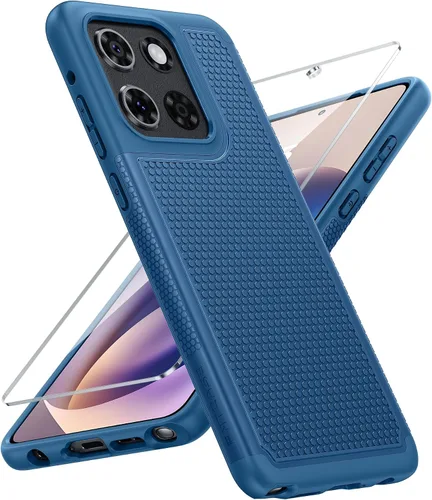 Vista 112 de FNTCASE Funda para iPhone 17 Pro: Fundas delgadas translúcidas de color azul claro compatibles con MagSafe, protección completa de la cámara