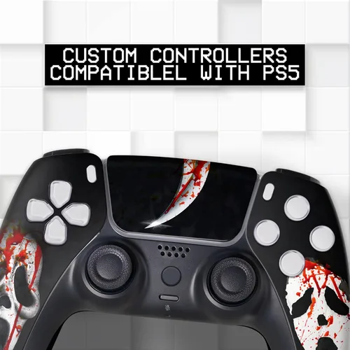 Vista 150 de Battman Custom PS-5 Controller Wireless compatible with Play-Station 5 Console by BCB Controllers Proudly Customized in USA with Permanent