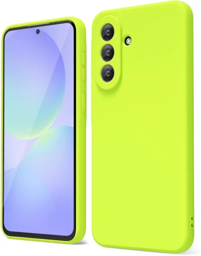 Vista 145 de oakxco Funda para teléfono Samsung Galaxy A12 con agarre de silicona líquida, linda delgada fina suave cubierta de gel de goma TPU lisa para mujeres