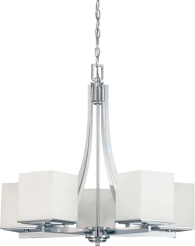 Vista 5 de Nuvo 60/4081 One Light Vanity, cromo