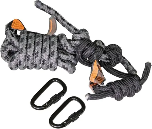 Vista 2 de Summit Treestands SU85052 Rapid Climb Stirrups Negro