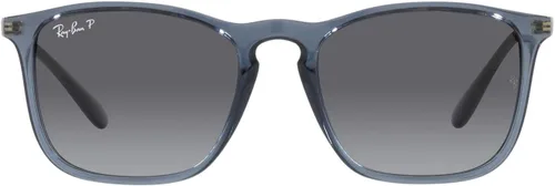 Vista 11 de Ray-Ban Rb4187f Chris Low Bridge Fit Gafas de sol cuadradas