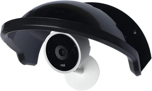 Vista 3 de Ade Advanced Optics Parasol de cámara para cámara de exterior Nest/Anillo/Arlo/Dome/Bullet - Negro