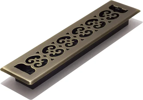 Vista 51 de Decor Grates Registro de suelo SPH210-RB, 2x10, acabado bronce frotado