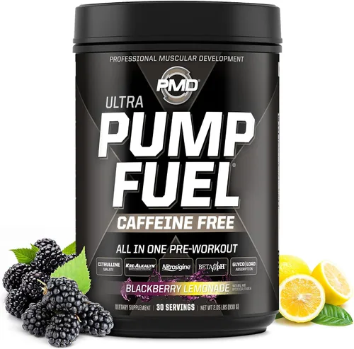 Vista 23 de PMD Sports Pump Fuel All in Insanity, Polvo Pre-Entreno Definitivo y Bomba Muscular, Energía de Máxima Fuerza, Concentración, Resistencia