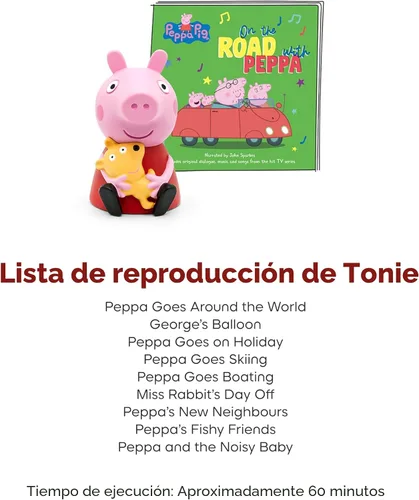 Vista 5 de Tonies Figura de juguete de audio de Peppa Pig