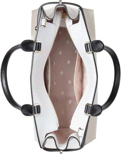 Vista 4 de Kate Spade New York Staci - Bolso de cuero Saffiano mediano
