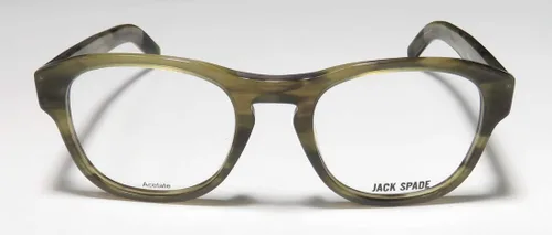 Vista 3 de 0JLF Freeman - Lentes con montura verde oliva para hombre