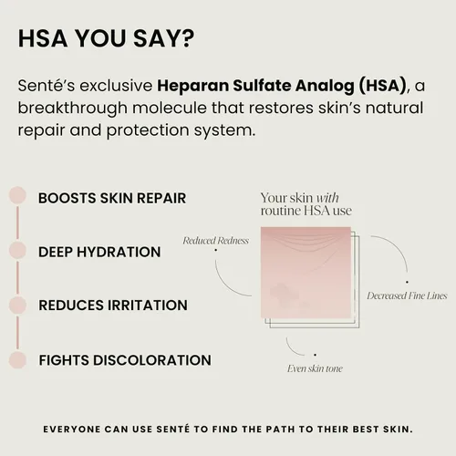 Vista 4 de Senté Illuminé - Crema de ojos para disminuir las ojeras, la decoloración, el enrojecimiento y la hinchazón alrededor de los ojos, con HSA