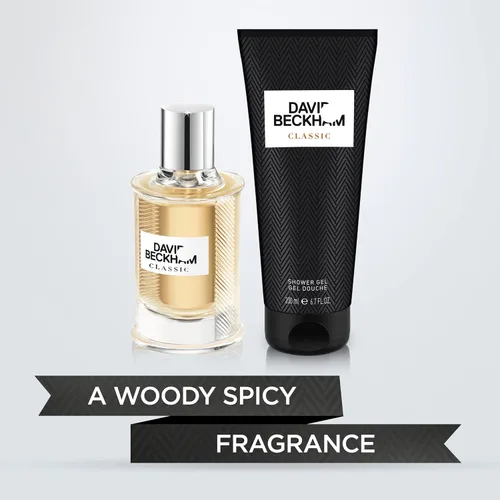 Vista 4 de David Beckham Classic Eau de Toilette en espray para hombre, 3 onzas