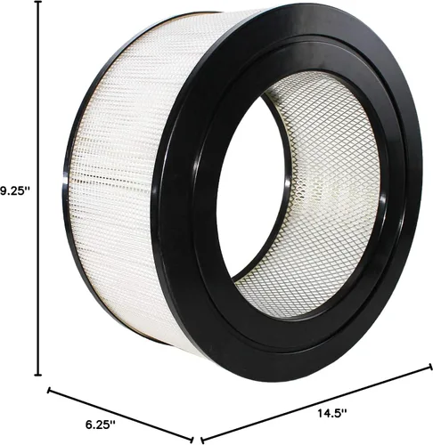 Vista 8 de LifeSupplyUSA Filtro HEPA de repuesto compatible con el purificador de aire Honeywell 21500 21600 Sears Kenmore 833308
