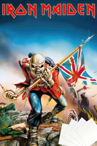 Vista 9 de POSTER STOP ONLINE Iron Maiden - Póster musical (trooper) (tamaño: 24 x 36 pulgadas) (póster laminado)