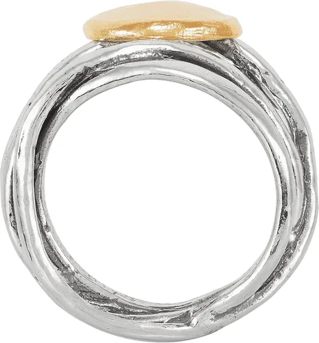 Vista 3 de Silpada Anillo "Moondance" en plata de ley con chapado en oro amarillo de 14 quilates, Plata de ley, metal, plata, Sin piedra no conocido