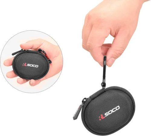 Vista 3 de RLSOCO Estuche de transporte para Beats Studio Buds/Studio Buds+ Auriculares inalámbricos con cancelación de ruido - Negro (solo funda)