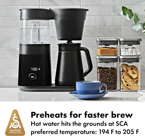 Vista 2 de OXO Brew - Cafetera de 9 tazas, color negro mate