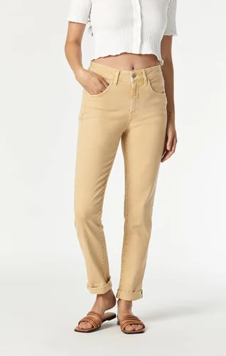Vista 3 de Mavi Jeans ajustados estilo boyfriend de talle alto Kathleen para mujer