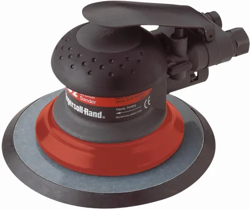 Vista 2 de Ingersoll Rand 4152 Lijadora Neumática Orbital de Palma de 6" con Almohadilla Adhesiva Sensible a la Presión, 12,000 RPM, Lista para Vacío, Ligera