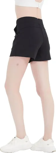 Vista 5 de RIBOOM Pantalones cortos de entrenamiento 2 en 1 para mujer, pantalones cortos deportivos con bolsillos para yoga y gimnasio