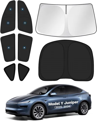 Vista 314 de KUST - Parasol plegable para parabrisas para BMW X1 E84, accesorios 2011 2012 2013 2014 2015, protector de visera de sol ajustable que bloquea
