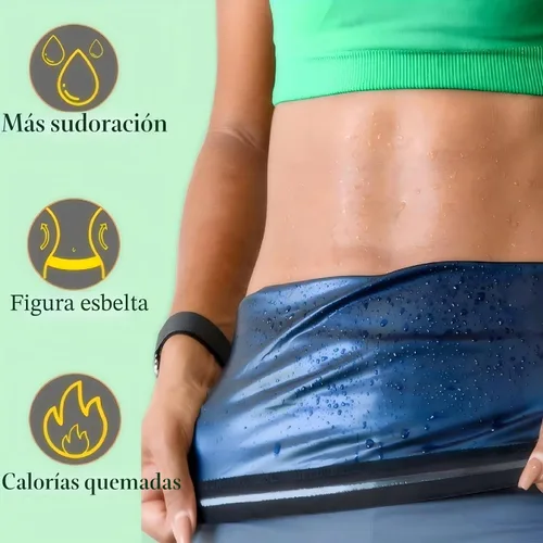 Vista 5 de Faja reductora de cintura para mujeres, Cinturón entrenador de cintura, Cinturón de sauna, Moldeador de cintura sin neopreno, Cinturón adelgazante