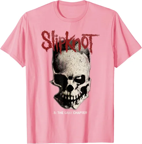 Vista 96 de Slipknot Tribal Calavera playera, niños 12, Rojo