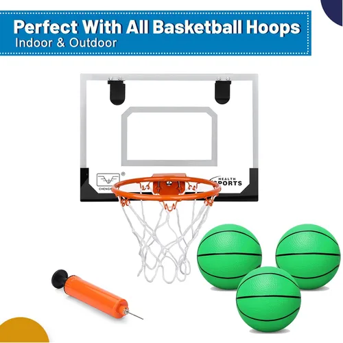 Vista 5 de Umnodobn Mini baloncesto de PVC de 6 pulgadas para baloncesto de interior, pelota de baloncesto de goma suave de 6 pulgadas para juegos de aro