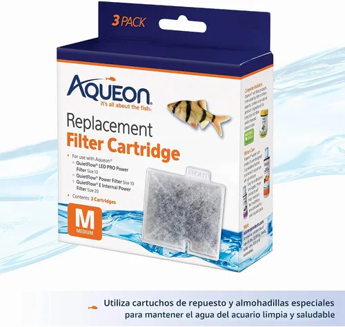 Vista 6 de Aqueon QuietFlow 10 LED PRO Filtro de Potencia para Acuario de Tanque de Peces Para Hasta 20 Galones de Acuarios