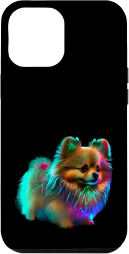 Vista 25 de Funda para iPhone 16 con diseño de raza de cachorro de Pomerania para mujeres o niñas