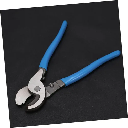 Vista 4 de OSALADI Cortador de cables de 1.0 lbs, alicates pelacables, herramienta de mano duradera para electricistas, diseño ergonómico, bordes endurecidos