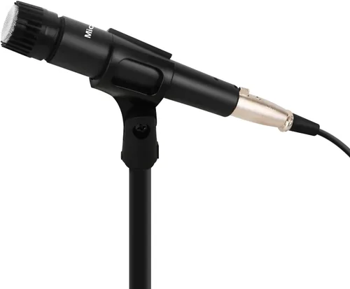 Vista 4 de M57 Vocal Dynamic Classic Style Micrófono Profesional Cardioide Unidireccional, Con Cable, Para Instrumentos, Batería, Percusión, Voz