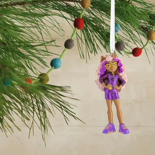 Vista 5 de Hallmark Mattel Monster High Clawdeen Wolf Adorno navideño