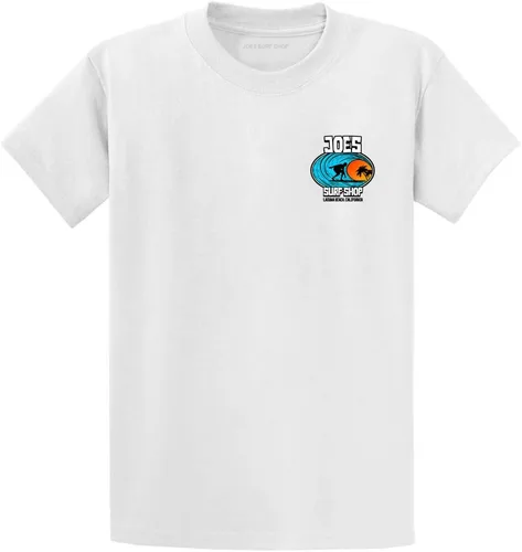 Vista 2 de Koloa Surf Classic Wave Logo - Camisetas de algodón pesado en tallas regulares, grandes y altas