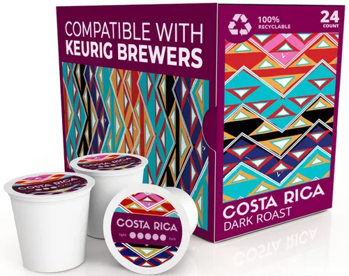 Vista 13 de Atlas Coffee Club - Cápsulas de café – Tostado ligero/medio, origen único Tanzania, 24 unidades – Compatibles con cafeteras Keurig K-Cup – 100%