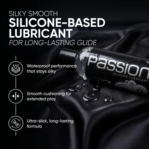 Vista 2 de Passion Silicone 5mL Satchel Paquete de 6 cajas de cartón