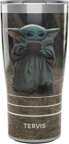 Vista 15 de Tervis 1362591 - Vaso aislante, con el niño escurridizo de The Mandalorian.