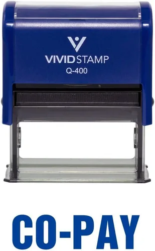 Vista 17 de Co-Pay - Sello de goma autoentintado (tinta negra) - Grande