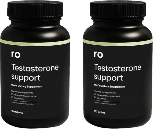 Vista 8 de Apoyo de testosterona Ro para hombres Suplemento nutricional diario con Ashwagandha para apoyar niveles saludables de testosterona y magnesio
