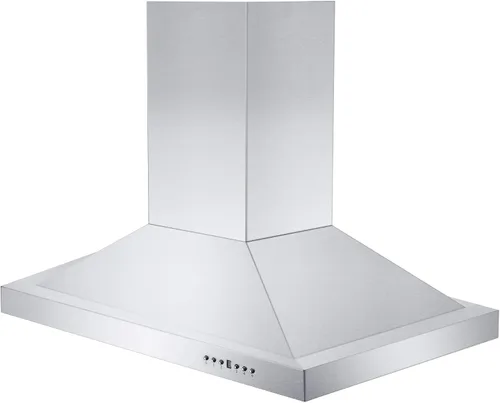 Vista 2 de ZLINE - Campana extractora convertible de 48 pulgadas para montaje en isla de ventilación en acero inoxidable (GL2i-48)