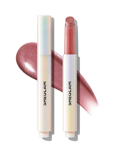 Vista 20 de SHEGLAM PoutPerfect - Lápiz labial sólido hidratante no pegajoso con aceite de coco, temporada de bayas