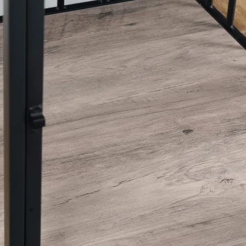 Vista 9 de HOOBRO Muebles de jaula para perros, casa de madera para perros, perrera decorativa con cajón, mesa auxiliar de jaula de interior para perros