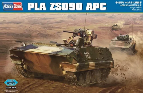 Vista 12 de Hobby Boss Kit de armadura Pal Ztz-99A MT