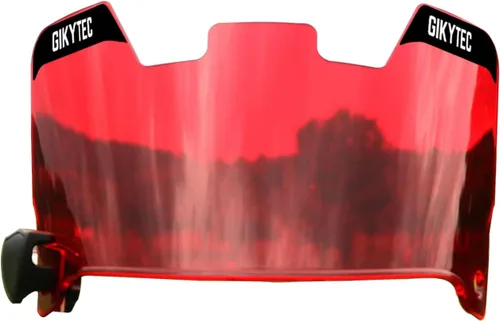 Vista 9 de Visera de Fútbol Americano Visera para Casco de Fútbol Americano Resistente a los Arañazos Bloqueo UV Visera de Protección Facial para Jóvenes