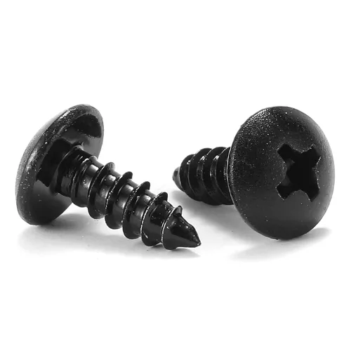 Vista 14 de Tornillo de madera de cabeza de cerradura de 1 x 4, 100 piezas, tornillo Phillips de acero inoxidable 18-8 (304) de autorroscado rápido con óxido