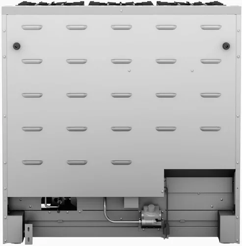 Vista 7 de THOR Kitchen Cocina profesional de gas de 36 pulgadas en acero inoxidable - Modelo ARG36