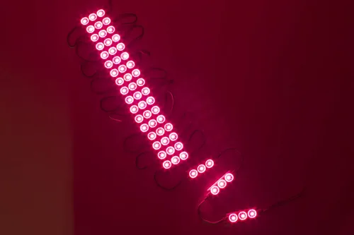Vista 4 de módulo ligero rosado caliente magenta 5630 del escaparate de los 40ft LED con la alimentación de CA de la UL 12v