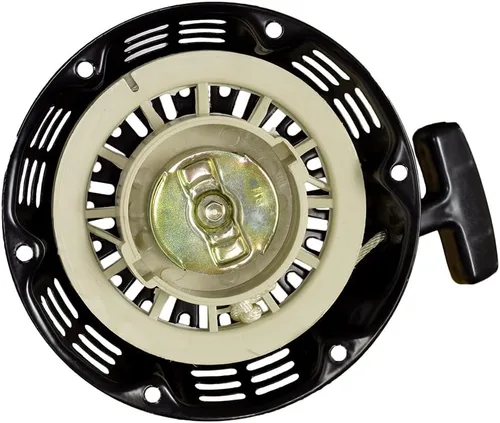Vista 6 de AlveyTech Arrancador de tracción de retroceso negro de 196 cc y 6.5 Hp - para motores de gas Honda GX120 y GX160, Manco, Scooter, cortacésped